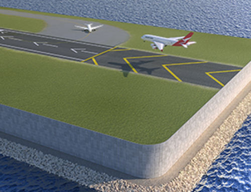 ¿Sabía que los muros de contención de Tierra Armada® son una solución excelente para la ampliación de pistas de aterrizaje?